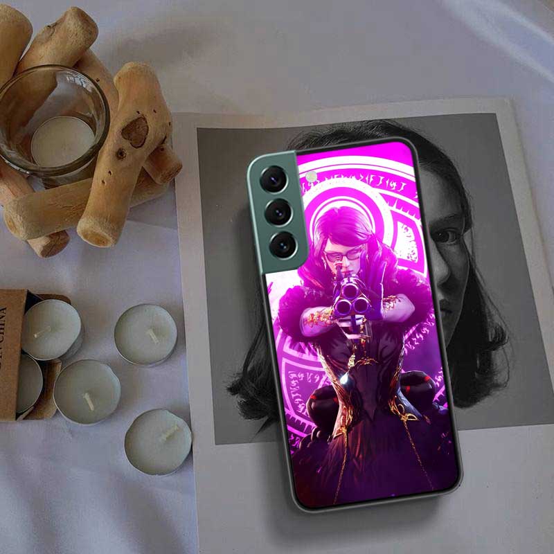 

Bayonetta Phone Case For Samsung Galaxy S22 S25 Ultra S21 S10 Plus S26 Edge S20 S23 S24 FE Cover Silicone Soft TPU Clear She Samsung S22 Ultra