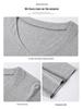 Women's V-neck Short Sleeve Summer Loose Fit T-shirt