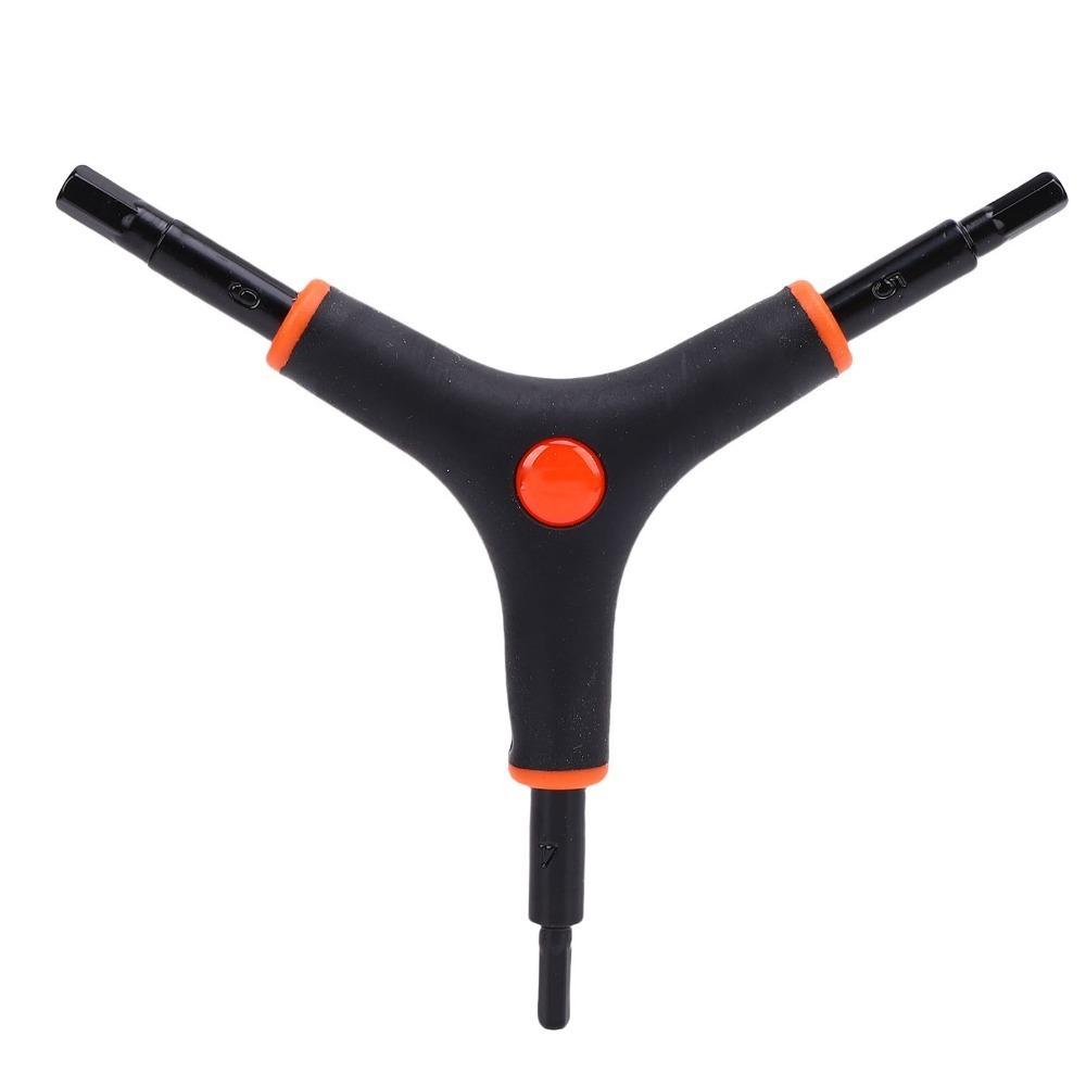 4mm 5mm 6mm Internal Hexagon Wrench Y-Shape Hex Wrench Durable Bike Hex Wrench Bicycle Maintenance 4/5/6mm