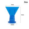 5pcs Accessories Wave Shape Silicon Cone Caulking Spare Part Nozzle Flat Nozzle Wave Shape Silicon Cone Caulking Spare Part