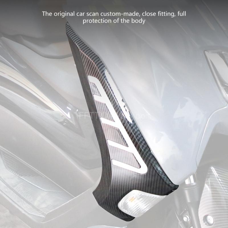 Carbon Fiber Motorcycle Cover Protective Guard Decorative Frame Accessories Lightweight Fit for NMAX155 2020-2023