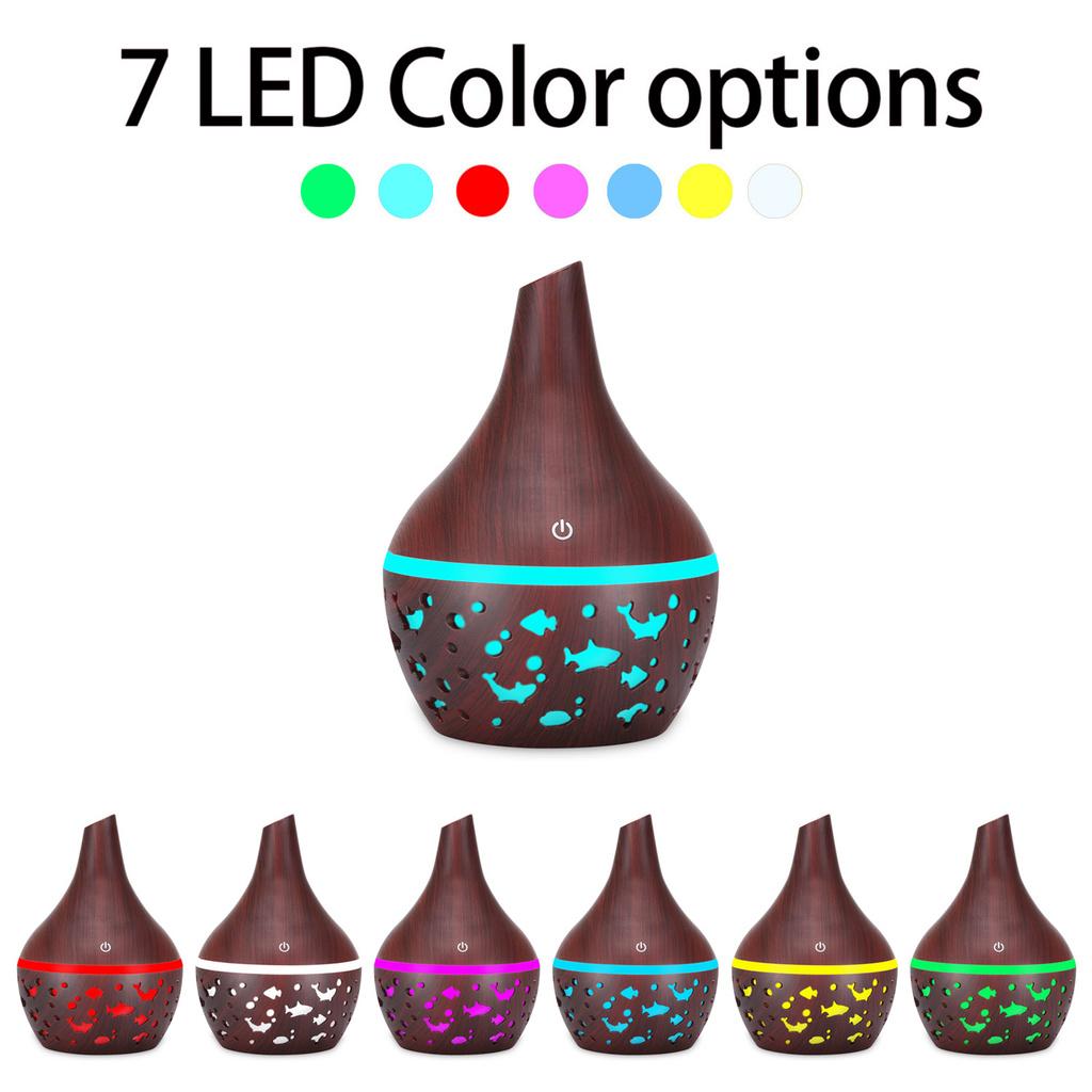 Led Seven Color Light Usb Charging Humidifier Aromatherapy Machine Air Purifier