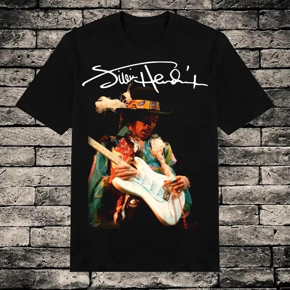 Jimi Hendrix Singer Gift For Fan All Size Unisex T-Shirt Sizes S-4XL Unisex T-Shirt S