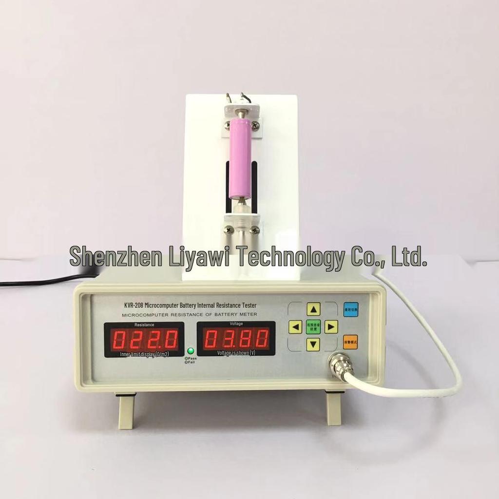 KVR-208 Battery Internal Resistance Tester with Alarm Feature