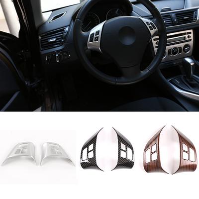 Car Styling Steering Wheel Button Cover Trim Frame Sticker For BMW 3 Series E90