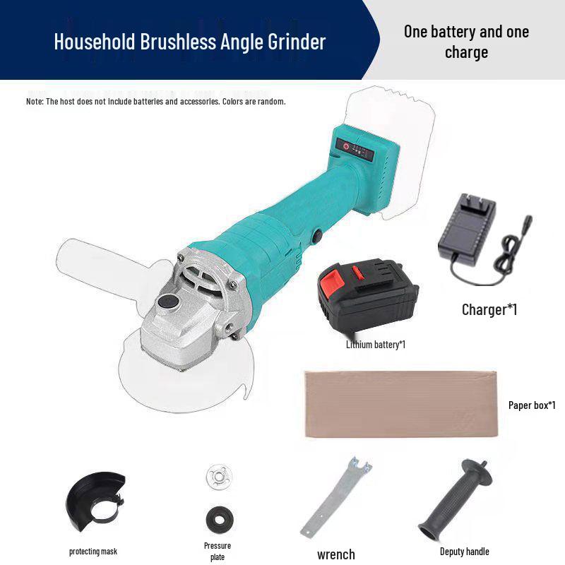Universal Brushless Rechargeable Angle Grinder and Sander with Lithium Battery