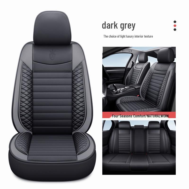 Ganzjahres-Leder-Autositzbezug - Vollständiges Polster für SUV, Limousine, LKW