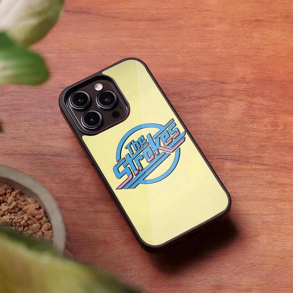 

The Strokes Phone Case for Iphone 16 15 14 13 Pro Max 12 11 Mini 7 8 Plus Se Xr X Xs Fundas Shell PC+TPU Cover iphone 12promax