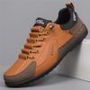 Soft-soled Doudou Shoes, New Fashionable and Breathable, Light and Thin-soled Casual Shoes, Simple One-pedal Flat-soled Men's Shoes