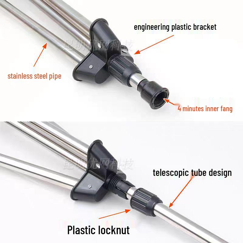 360° Automatischer Rotierender Stativ-Rasensprenger für Garten- und Rasenbewässerung