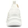 Skechers Women Milky White Low Top Casual Shoes Mesh Fabric Slip On 117514-OFWT