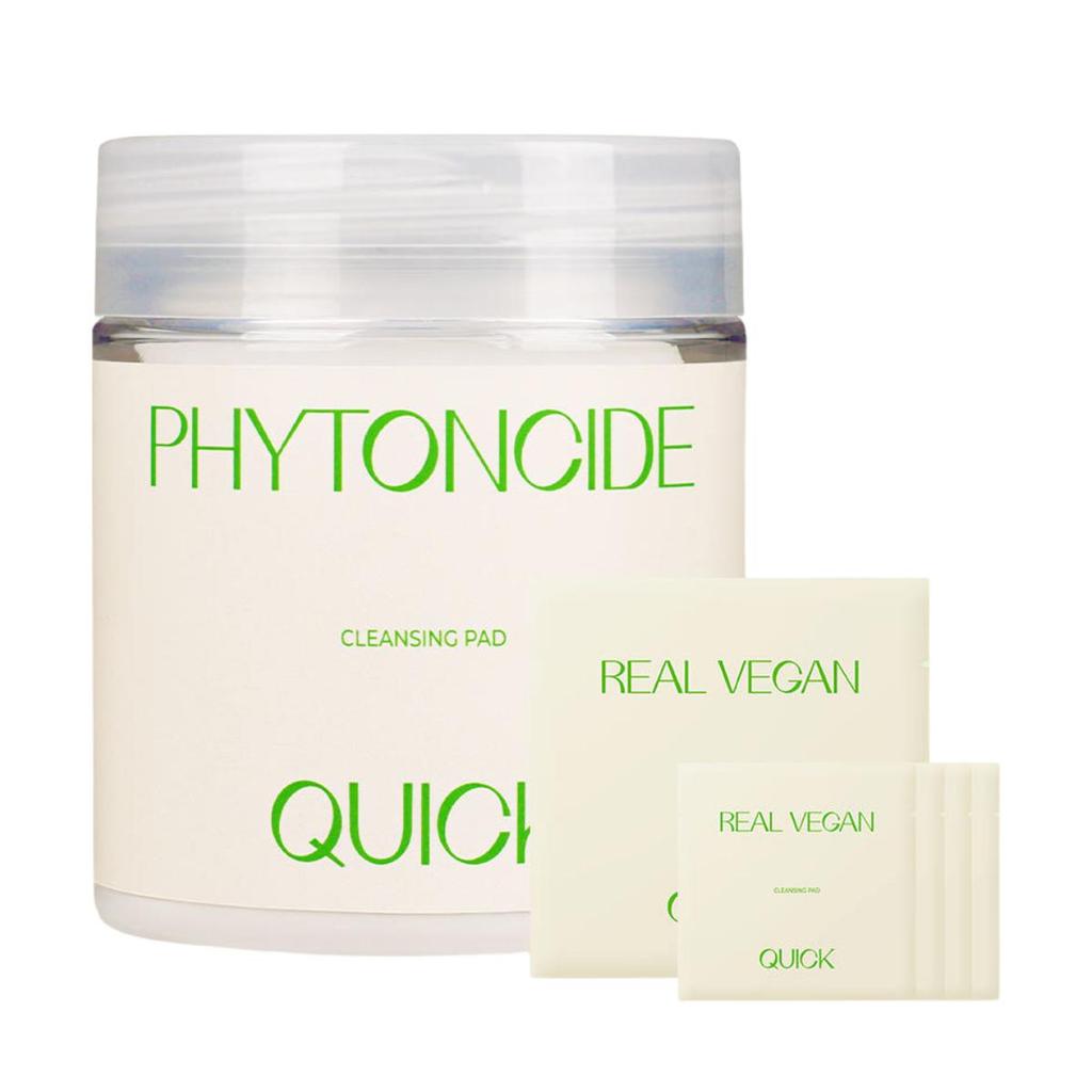Klavuu Phytoncide Quick Cleansing Pad - Clarifying & Pore Care, 100 Pads (380ml)