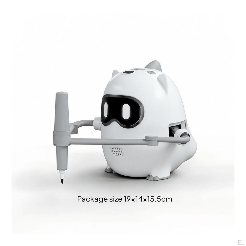 Drawing Robot with Cards Creative Pens Compact Robotic Artist for Beginners,