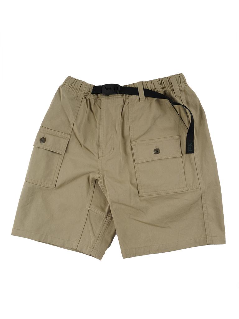 NENETS AUTHENTIC Fatigue Pocket Buckle Shorts Beige