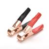 2 Pcs Car Battery Charger Clamp Clip Test For Jump Starter 80mm Length