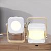 Telescopic Folding Folding LED Table Lamp Wood Handle Folding Lantern Light  Bedside Lamp