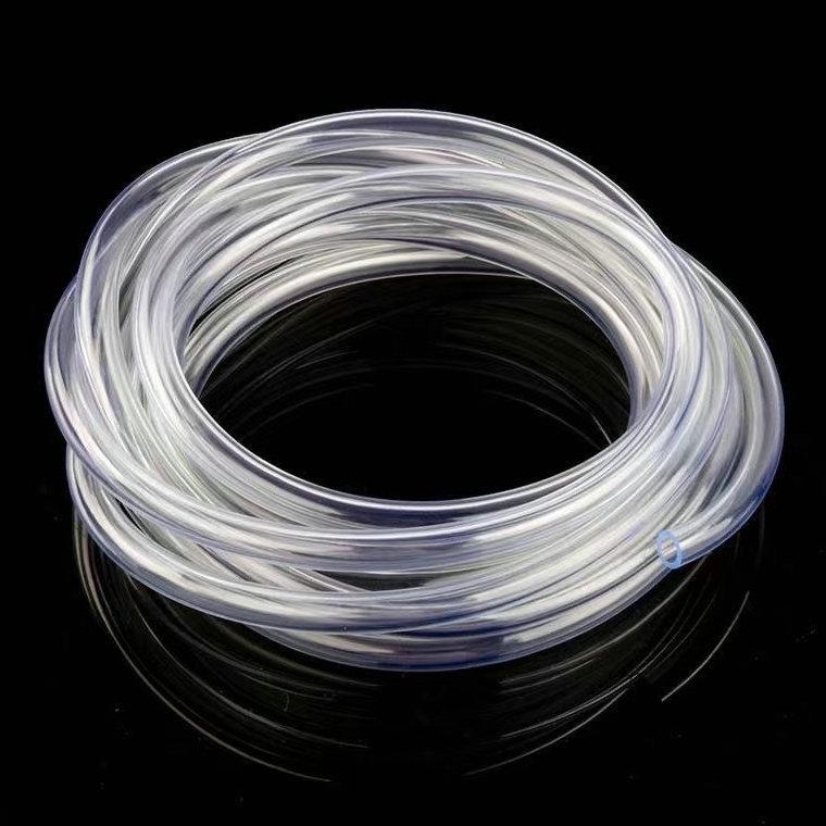 10MM ID x 12MM OD PVC Reinforced Transparent Soft Hose - Tea Tray Drainage & Multi-purpose Use