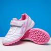 2025 Size 31-40 Hook Loop Fastener Football Shoes Outdoor Grass Training Football Shoes Professional Anti Slip Lightweight