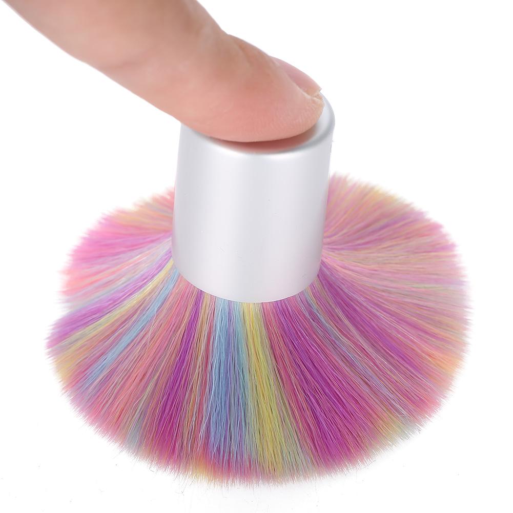 Soft Nail Cleaning Brush UV Gel Powder Dust Remover Tool Manicure Tool