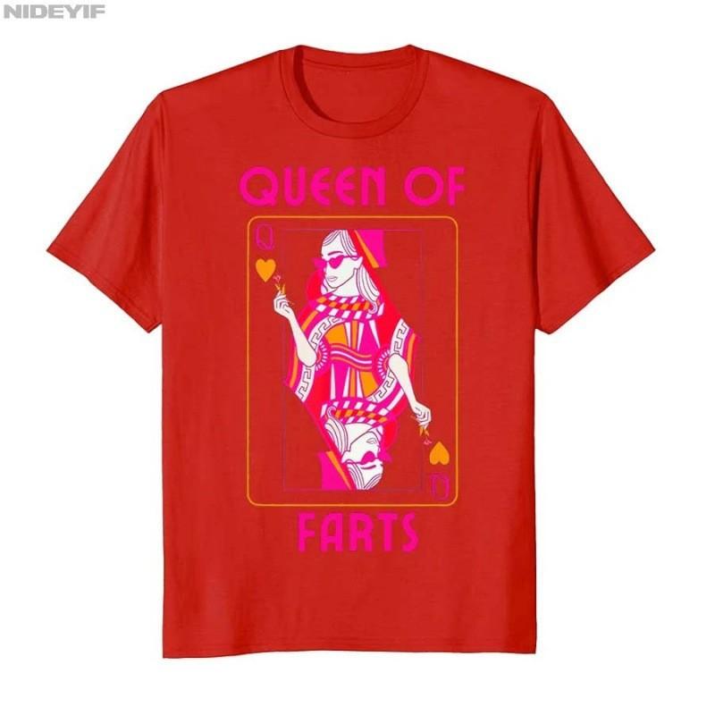 Queen of Farts Embarrassing Joke Adult Humor T-s