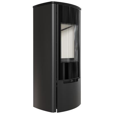 Odun yakan çelik soba KRATKI ENYO-R Ø 150 8 kW