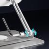 360° Rotating Laptop Stand with Detachable RGB Fan and Cooling Support