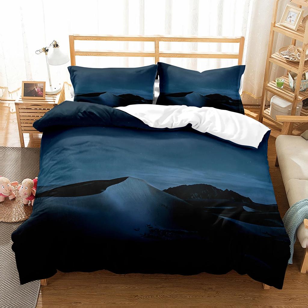 Comforter Enceladus Planet King Queen Solar System Bedding Set Rotate Universe Space Polyester Comforter