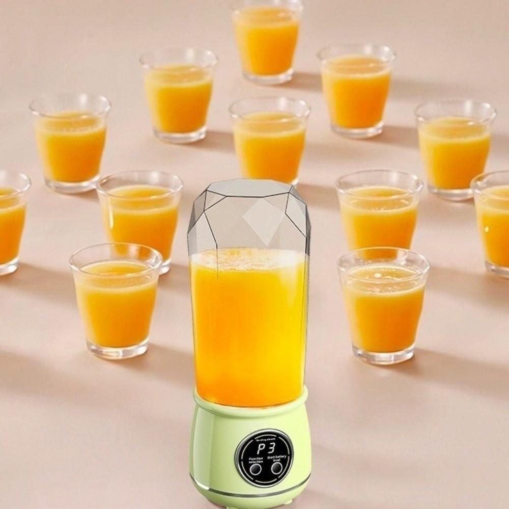10 Blades Handheld Blender Bottle Wireless Electric Juice Blender Cup  Home Use