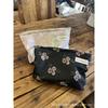 Fresh Sweet Rose Cosmetic Bag Large Capacity Portable Travel Toiletry Pouch