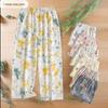 Men's Plaid Cotton Pajama Pants - Loose, Casual, Home and Outdoor Wear
