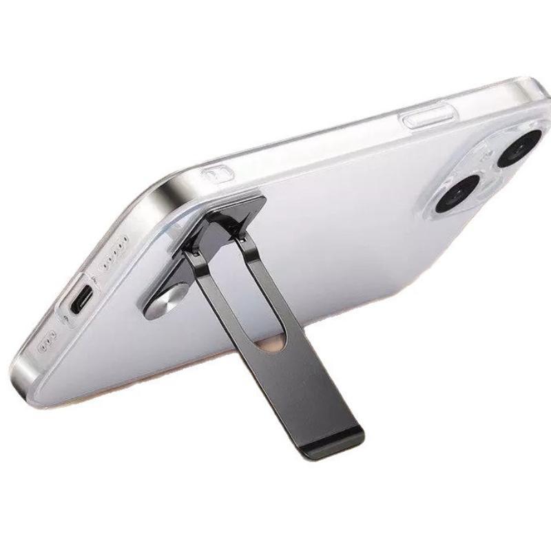 Universal Bracket Ultra-Thin Phone Holder 360° Rotating Foldable Phone Stand Mini Self-Adhesive Tablet Stand Desktop