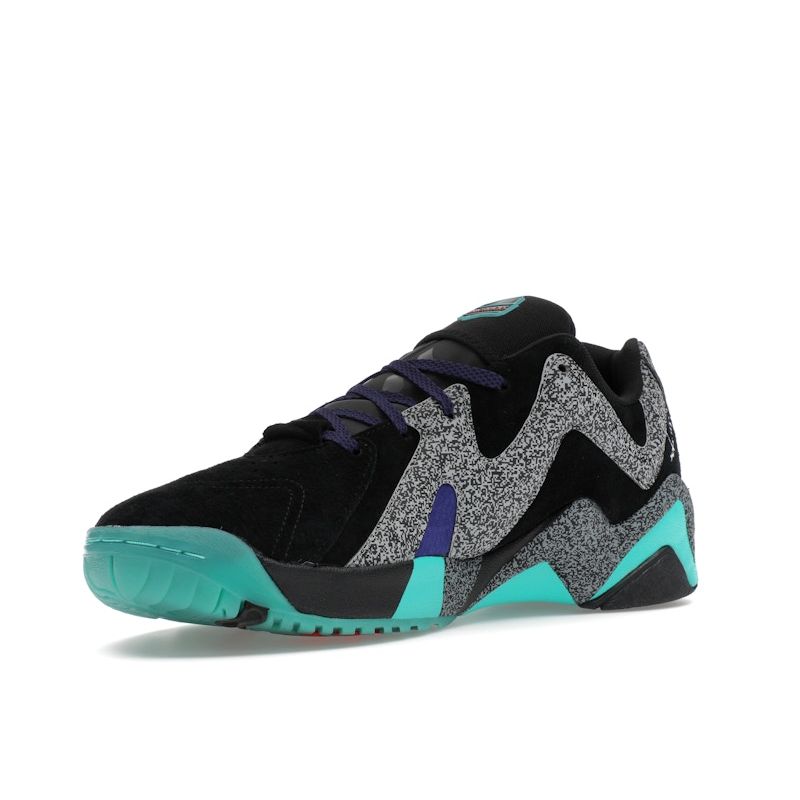 Reebok Nice Kicks X Kamikaze II Low NBA Jam Black Grey Purple Teal H01319