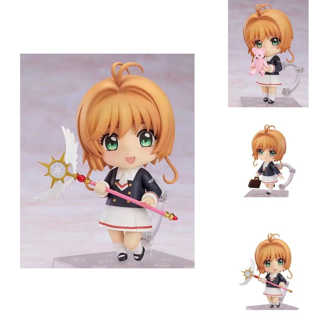 Charming Cardcaptor Sakura Q Version Pvc Action Figure In School Uniform For Collectors