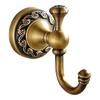 Elegante Retro Messing Haak Eenvoudige Installatie Badkamer Badjas Organizer Metalen Beslag Corrosiebestendig Handdoekenrek