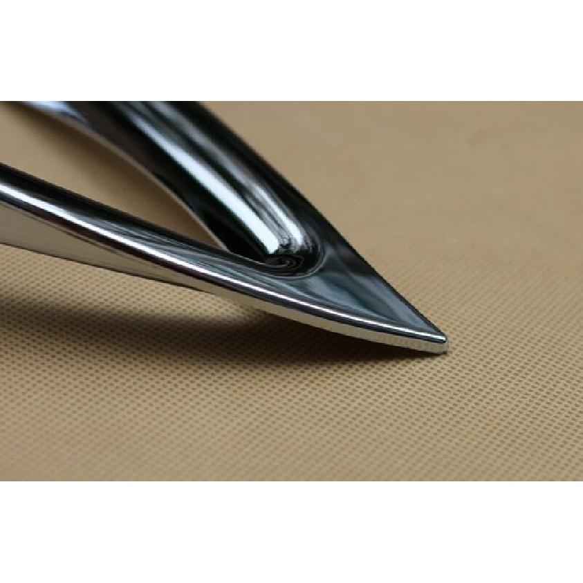 For Mazda 3 Hatchback 2014-2016 Chrome Rear Fog Light Bumper Reflector Cover