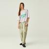 SPNK One-Pleat Wide Cotton Pants_Elkhaki