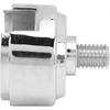 SIXRUN Shift Knob Mounting Adapter, Shift Knob Mounting Adapter 70589 1/2in‑13 Thread Chrome Replacement for Fuller Shifter 13 15 18 10 Speed