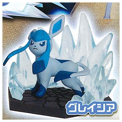

Диорама с покемонами, коллекционная капсульная игрушка Gacha Gacha Fire Ice и [3. Гласеон] (один предмет)