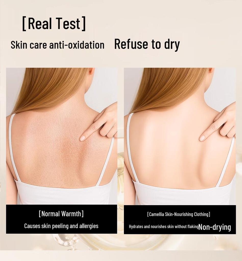 Urban Beauty Women's Seamless Camellia Thermal Underwear Set