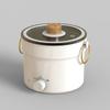 Multifunction Mini Electric Cooker 1-2 People Hot Pot Single/Double Layer Household Non-stick Pan Dormitory Electric Rice Cooker