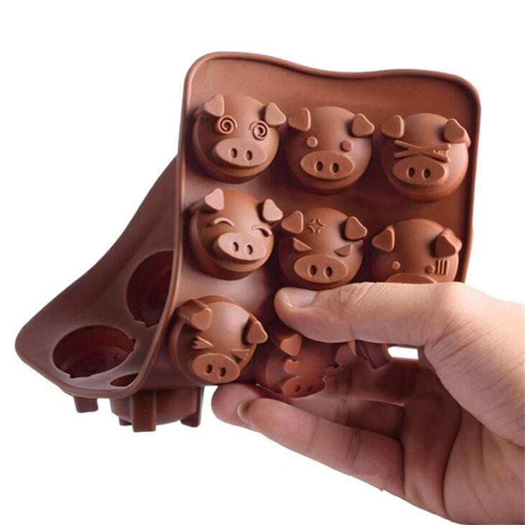 Silicone Mold 15 Chocolate Mold Fondant Patisserie Candy Bar Mould Cake Mode Decoration Kitchen Baking Accessories
