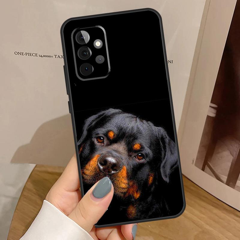 Rottweiler Dog For Samsung Galaxy A53 A33 A13 A23 A15 A25 A35 A55 A51 A71 A12 A32 A52 A14 A34 A54 Case