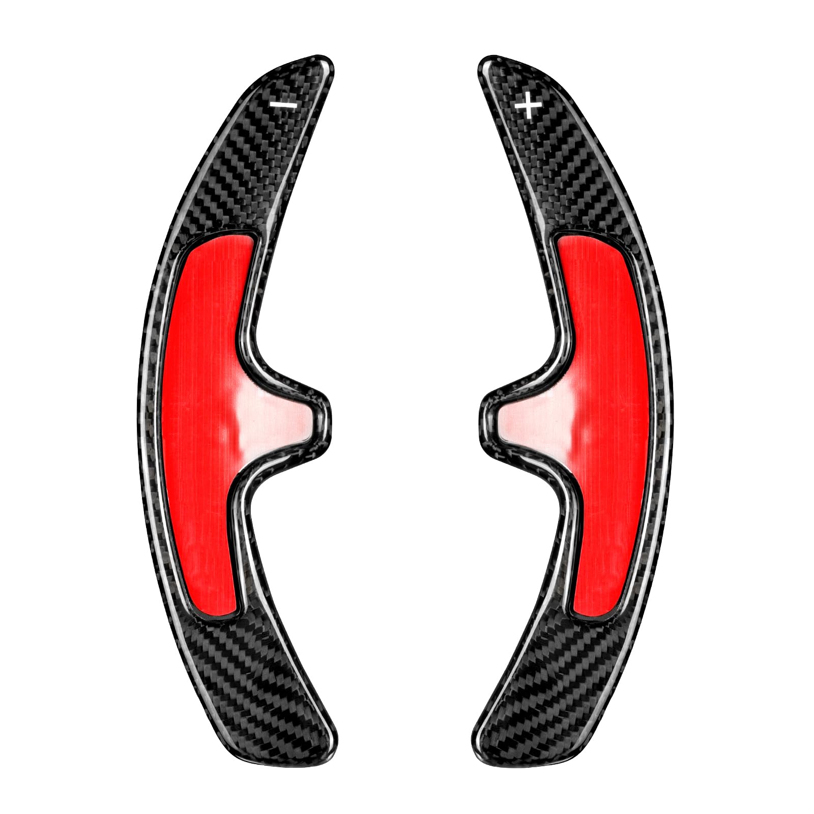 

Carbon Fiber Steering Wheel Shift Paddle Extensions for Porsche 981 Boxster and Carrera Black T-carbon 991, Cayman, (2013-2016), (2014-2015),