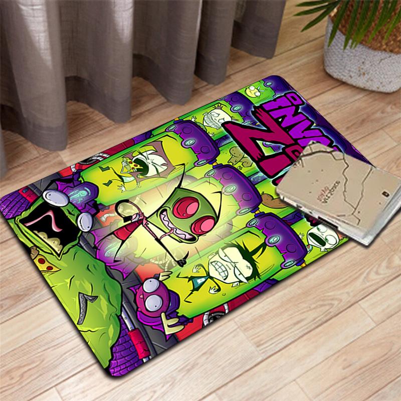 Invader Zim Rug Floor Mat for Living Room or Bedroom Soft and Comfortable Carpet a Gift for Birthday and Holiday.ZFF0913049
