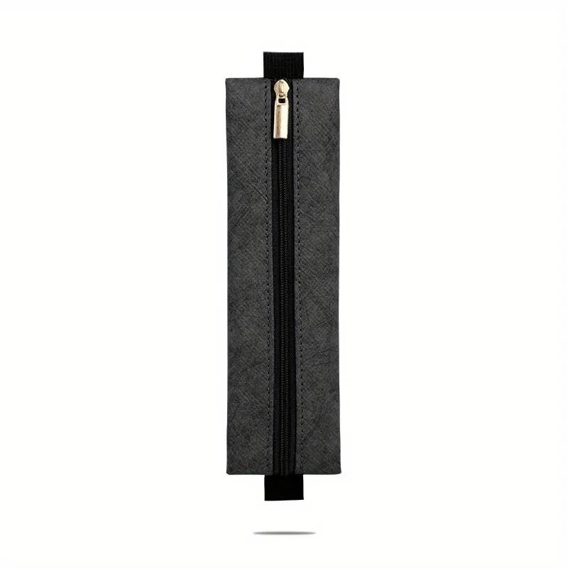 1pcs Adjustable Elastic Band Pen Holder, Dupont Paper Materials Leather Pen Sleeve Pouch Journal Waterproof Pencil Holder