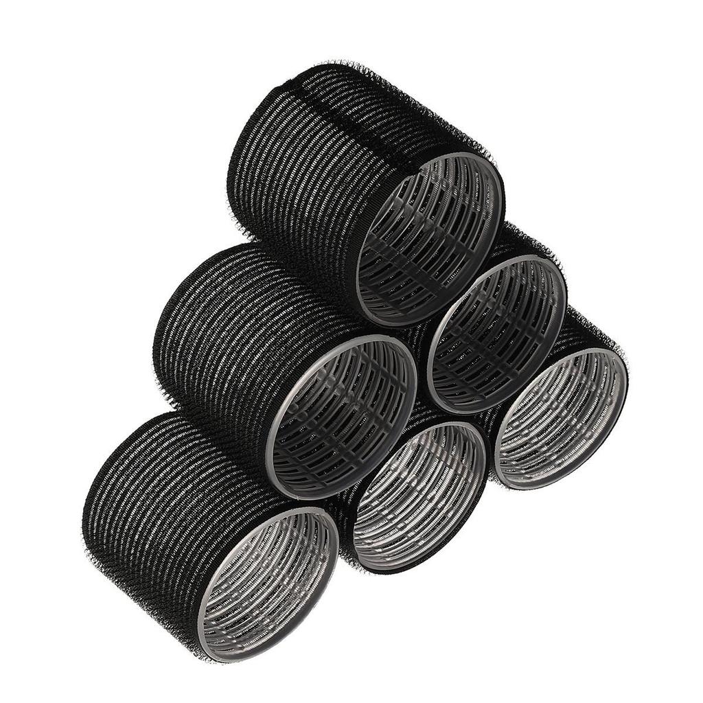 "Magic Self-Adhesive Curling Tube Set with Clips for Air and Lazy Eight-Character Bangs"