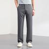 Hengyuanxiang Men's Linen Lyocell Blend Straight Casual Pants