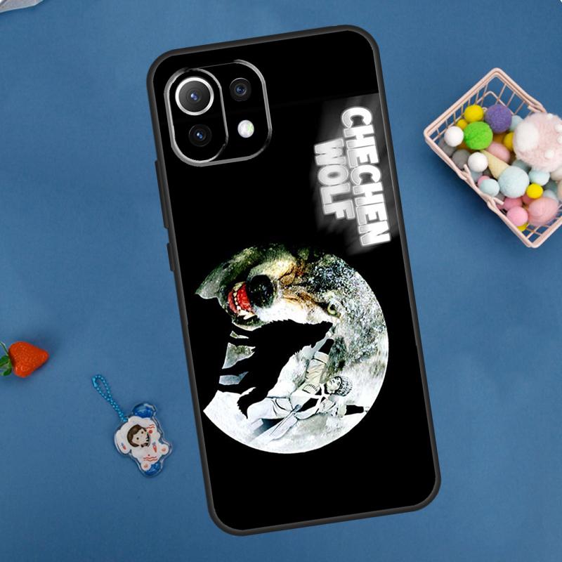 Chechen Wolf National Flag Case For Xiaomi 13 14 15 Ultra 11T 12T 13T 14T Pro POCO X7 Pro X3 X5 X6 M6 F5 F6 Pro Cover