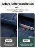 For ZEEKR 9X Seat Under Air Outlet Mask Air Conditioning Anti-Clog Anti-Dust Cover Stainless Steel Interior Accessories