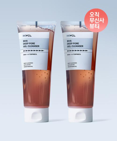 

Hycl Deep Pore Gel Cleanser 150ml 2pcs NONE